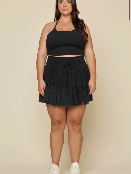 POPFLEX Dresses & Skirts - POPFLEX Black pirouette skort 2x